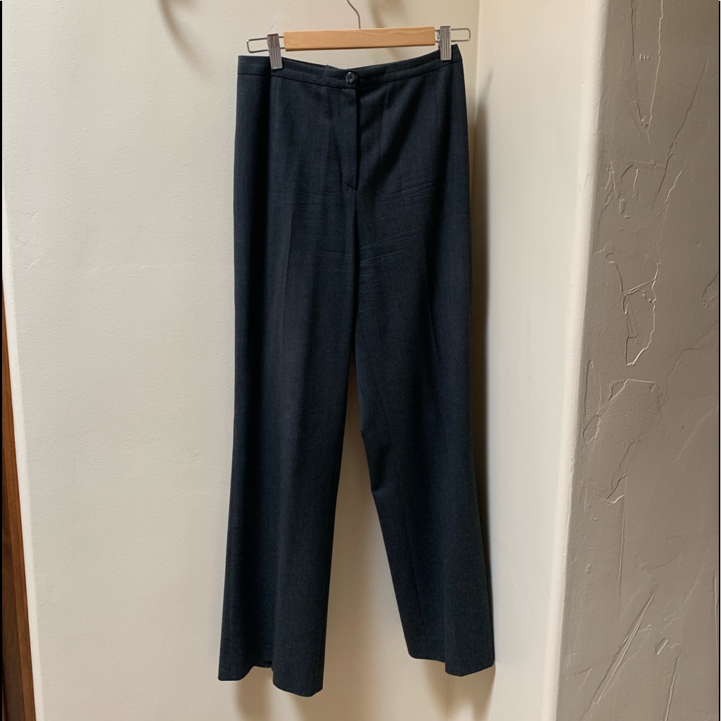 Vintage Escada Dark Gray Dress Pants